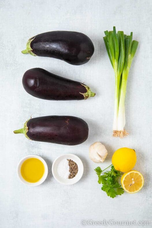 Melitzanosalata - A Greek Eggplant Dip | Greedy Gourmet