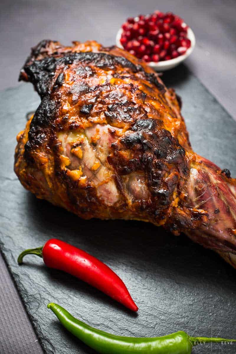 Indian Roast Leg Of Lamb - A Family Roast Dinner An Indian Twist