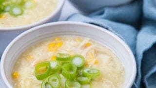 Chinese Chicken and Sweetcorn Soup Fakeaway - Krumpli