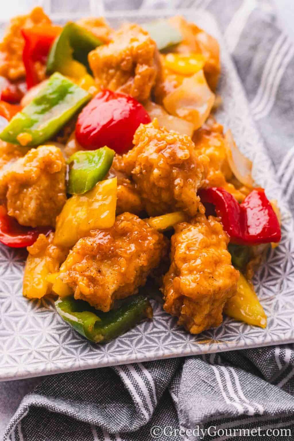 Sweet And Sour Chicken | Greedy Gourmet
