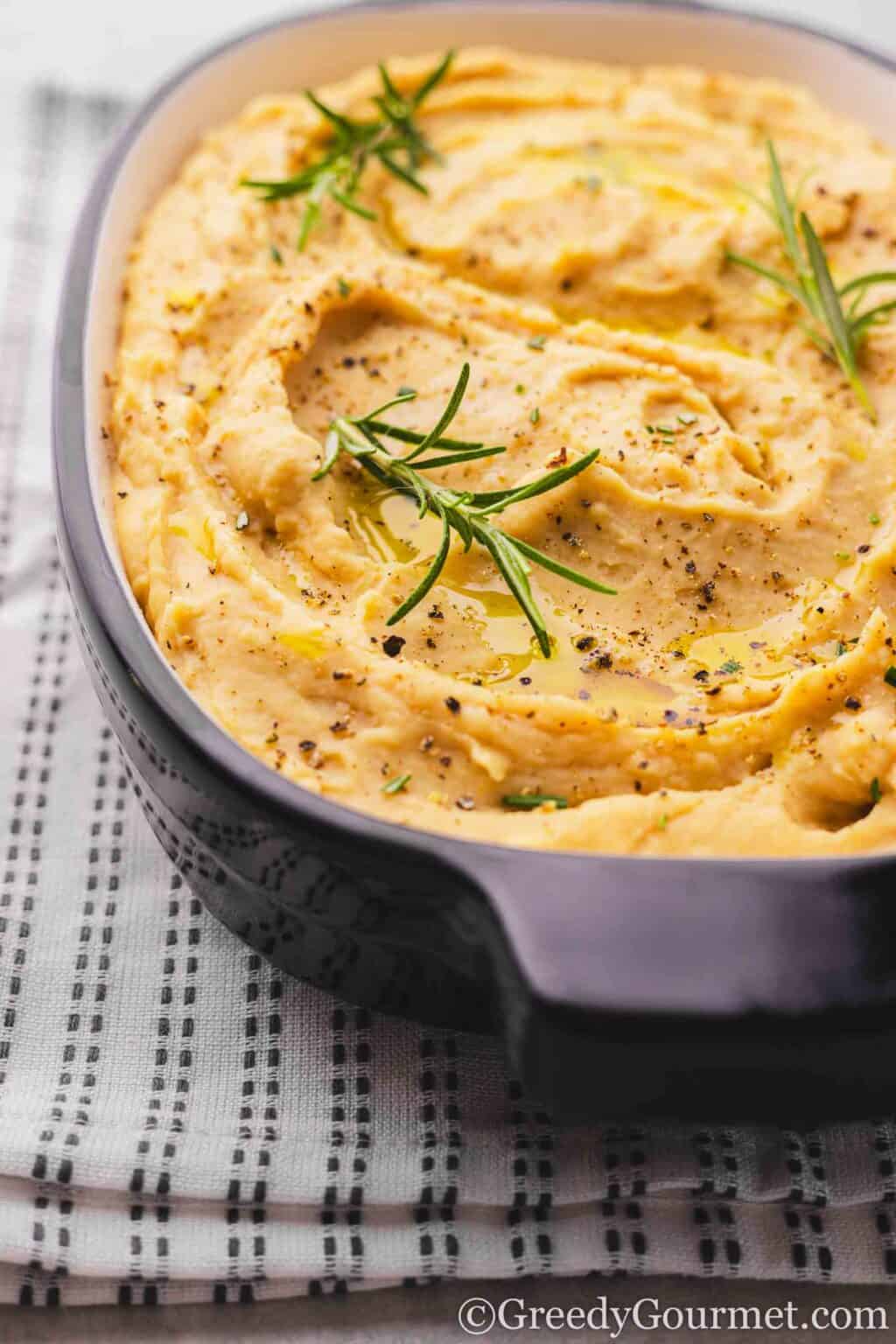 Butter Bean Mash | Greedy Gourmet