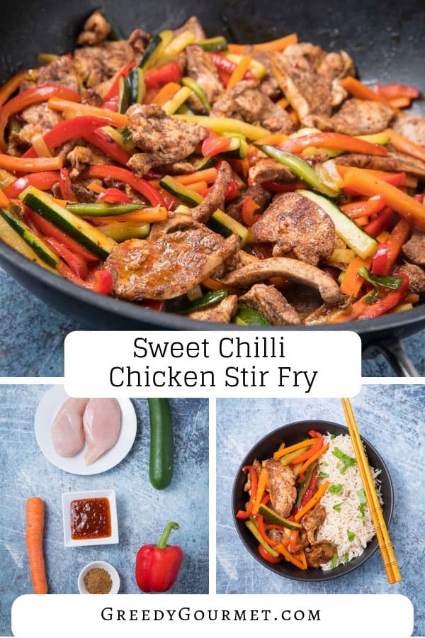 Sweet Chilli Chicken Stir Fry - A Humble Stir Fry Recipe With Chinese 5 ...