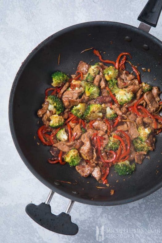 Lamb Stir Fry - Combine Asian Flavours With Lamb Steak Strips In A Stir Fry