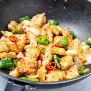 Salt And Chili Chicken - Try This Simple Chinese Chilli Chicken Recipe!