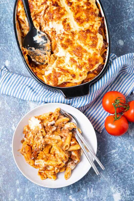 Bolognese Pasta Bake - A Cheesy, Comforting & Easy-to-make Pasta Recipe