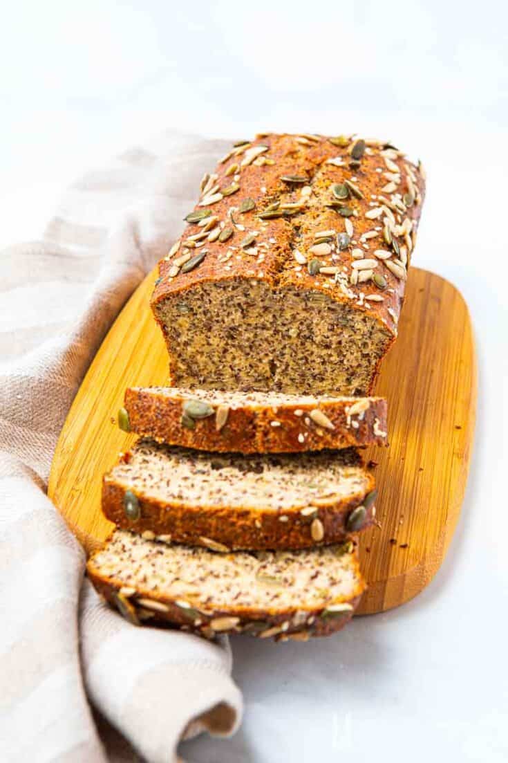 Chia Seed Bread - Make Your Low Carb Bread At Home | Greedy Gourmet