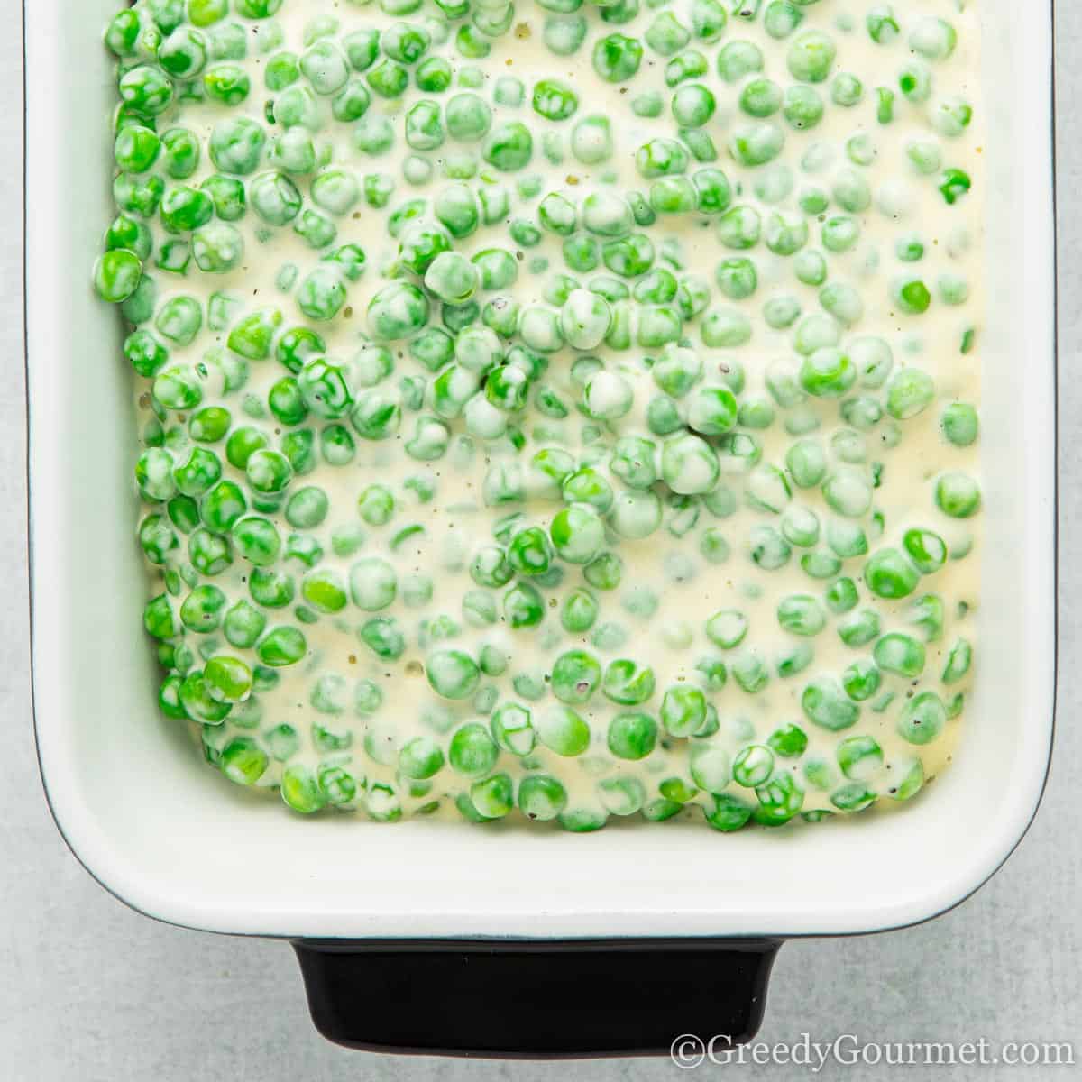 CHEESY PEAS